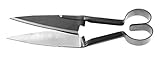 Berger Buchsbaumschere 2723 mit Herzfeder Schafschere aus geschmiedeten Klingen, Klingenlänge: 16 cm