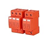 HDWMOJZT SPD DC 1000V 20KA ~ 40KA Haus Überspannungsschutz Schutz Niederspannungsableiter(1500V 3P)