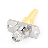New Lon0167 Smart Metal RF Koaxial Kabel Test Probe SMA Female zu 4 x 3,5 mm gezahntes Ende(SMA-Buchse für intelligente Metall-RF-Koaxialkabel-Sonde an 4 x 3,5 mm Ende)