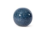 Dekokugeln Gartenkugeln aus Keramik tolle Set-Angebote - absolut frostfest und witterungsbeständig (Rost Blau, Kugel 28cm)