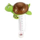 POPETPOP 1 Stück Badewannen-thermometer Schwimmbecken Für Schwimmbäder Schwimmbad Schwimmender Pool Bad Entzückendes Thermometer Tierthermometer Cartoon-thermometer Plastik