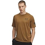 Under Armour Freedom Tech Herren-T-Shirt, kurzärmelig, (498) Coyote / Black, XX-Large