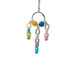 Einfache Bell String Papagei unordentlich Vogel Bell Vogelkäfig mit Anhänger Ornamente sehr praktisch und beliebtProfessionelle Verarbeitung