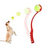 Ballwerfer für Hunde, RosyFate Ballschleuder für Hunde, Wurfarm Hund, Hunde Ballschleuder mit Ball, Hund Ballschleuder, 38cm (zufällige Farbe)