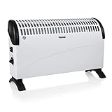 Tristar Konvektionsheizung - 1500 W, Thermostat, 2 Einstellungen, bis zu 20 m², KA-5911, Weiß