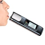 Generisch Digitaler Alkoholdetektor - Tragbarer Alkoholtester, LCD -Anzeigegerät | Hohe Präzision USB -wiederaufladbare Prüfer Für Die Persönliche Sicherheit Von Trinkmessungen, Sensitivität Blut Für