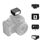 ULANZI SL01 Mini Kamerablitz, GN8 6500K Kamera Speedlite Blitzgeräte, 4 Leistungsstufe (1/8~1/1), Mini Manueller Flash, Einzelkontakt-Blitzschuh für Nikon, Sony, Fujifilm, Panasonic Kameras