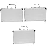 HOMSFOU 3St Werkzeug kasten aus Aluminium legierung Fixierwerkzeug-Organizer werkzeugkästen werkzeugkoffer Aluminiumgehäuse Werkzeugorganisatoren und -aufbewahrung Aluminiumlegierung