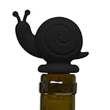 Erconsso Weinverschluss - Silikon Stopfenkappen 3D Schneckenform Zubehör | Weinflaschenstopfen | Für Haushalt Restaurants Sojasauce Küche