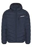 CHIEMSEE Steppjacke Herren I Regular Fit Herren Steppjacke Logo, Kapuze, Seiten- und Brusttasche I Vegane Herbstjacke Herren ohne Daunen, praktisch mit Zipper I 2 Farben, Größe S-3XL
