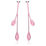 Tür-Sexspielzeug-Schaukel, sexy Sklavenliebesschlingen für Erwachsene mit verstellbaren Riemen, Bondage-Set-Fessel-Sexspielzeug für Paare(Rosa)
