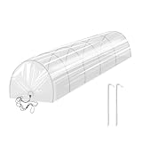 Gewächshaus-Tunnel – 2 in 1 Kreis von erhöhten Betten, tragbare Sonnenschutzabdeckung, Winterschutz, Pflanzenschutzhaube | Gartenzubehör