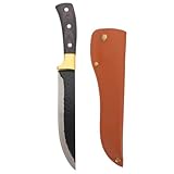 SHINEOFI Ergonomisches Ausbeinmesser Satz 7 Zoll mit Messeretui Langlebiger Edelstahl Küchenausbeiner für Fleisch Knochen und Gemüse Universeller Küchenhelfer für Camping und Haushalt