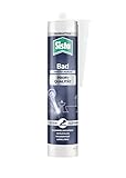 Sista Bad Profi-Qualität Sanitär Silikon, schimmelresistentes Sanitärsilikon für das Bad, wasserfestes Silikon für viele Materialien*, geruchsneutrale & langlebige Dichtmasse, 1x280ml, manhattan