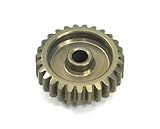 Integy RC 7075 Alloy Machined Mod 0.6 Ritzel Getriebe 27T, 3,17 mm Bohrung/Schaft für bürstenlose R/C