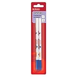Herlitz Tintenlöscher Superhai, Strichstärke: 1 mm, Blau, 2-er Packung