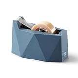 Miquelrius - Adhesive Tape Dispenser, Adhesive Tape & Washi Tape Roll Holder, Colour Blue