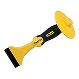 STANLEY FatMax Fliesenmeißel - handlicher, starker Meißel aus Chrom-Vanadium-Stahl Fliesen Meiße mit Handschutz zum Schneiden, Stemmen & Entfernen von Bodenbelägen – Klingenbreite: 75mm - 4-18-331