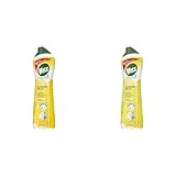 Viss Scheuermilch Citrus effektives Reinigungsmittel 100% kraftvoll gegen Fett und Schmutz mit 100% natürlichen Reinigungspartikeln 500 ml (Packung mit 2)