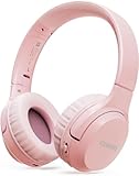 KONNAO Kinder Kopfhörer Wireless 60H, Faltbare On Ear Kopfhörer mit MIC, Lautstärkebegrenzer 85dB/94dB Drahtlose Kopfhörer, Over-Ear Kopfhörer für Kinder Erwachsene Schule Online Class Reisen