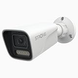STRONG Outdoor Kamera 3K 5MP, Super Dark Vision, PoE Sicherheitskamera mit Bewegungs- & Personenerkennung, Fahrzeugwarnungen, Nachtsicht, IP67 wasserdicht, Mikrofon, NVR & Cloud-Aufnahme, App-Steuerun