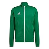 adidas Herren Entrada 22 Track Jacket, Team Green/White, M Extra Tall