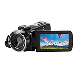 OLESIT 50MP 1080P Videokamera mit Fernbedienung und DV-Tasche