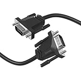 Hama VGA-Kabel, Full-HD 1080p, 1,50 m, Schwarz, 1,5 m lang