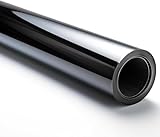 BLACKGLASS IX® Fensterfolie in Profi-Qualität - Tönungsfolie für Autos, Vans & andere Fahrzeuge (5% VLT, 6m x 65cm, 2 Lagen, Limo Black Tint) - Sonnen, Blend & Sichtschutzfolie - Scheibentönungsfolie