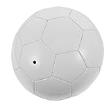 iplusmile Reiner weißer Fußball Sport im Freien Ausbildung helle Kugel Fußbälle Fussball Fußball-Trainingsgeräte PVC