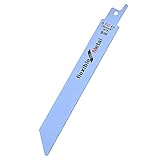 Metall -Hubkolben -Sägen -Blattholzhändler -Schneider -Kit -Werkzeug 150 Mm 5,9 Zoll für Dünne Metallplatten Fester Rohrprofildurchmesser von Weniger Als 100 Mm Delicate (S922EF)