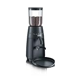 GRAEF Kaffeemühle CM702, Kegelmahlwerk aus Edelstahl, 24 Mahlgradeinstellungen, abnehmbarer 250g Kaffeebohnenbehälter