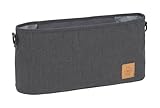 LÄSSIG Baby Kinderwagenorganizer Buggy Organizer Kinderwagentasche inkl. Kinderwagenbefestigung/Buggy Organizer Glam Goldie Anthracite