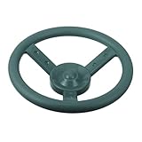 UPKOCH Große Runde Kunststoff schaukelplatte Schaukelscheibe mit Seilaufhängung Robust für Spielplatz Freizeit Outdoor Zufällige Farbe Zufällige Farbe