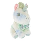 FRCOLOR Weiches Einhorn Kuscheltier Plüschtier Knuddeliges Einhorn Stofftier für Farbenfrohes Angenehmes und Dekoration als und