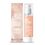 Glänzendes Sonnenöl Spray SPF 42 Leichtes Feuchtigkeitsspray mit Schimmer für den Körper Schnell einziehender Glanz Schutz für strahlende Haut Hydratisierende Sonnenschutzpflege mit Glow Effekt (50ml)