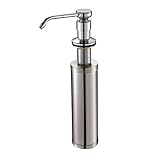 Duschlotionsspender Küchenwaschbecken Seifenspender Mit Messingpumpenkopf Nachfüllbare Lotionspender In Der Hand In Hand Waschbecken Pumpe Dauerhafte Seifenspender (Color : Soap Dispenser B)