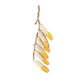 RORPOIR Künstliche Maisgirlande Lebensnahe Lange Kunstgemüse für Hochzeit Party Garten und Restaurant Schaumstoff Deko