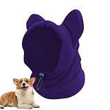 Dog Sroyed Ohrenabdeckung aus Fleece | verdickte Hundekapuze | Warme Wintermütze | beruhigende Beheizte Mütze für Haustiere - Dog Hood - Warme Wintermütze für Haustiere | Ears gewickelt P