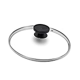 ALLUFLON Deckel, Glas Edelstahl bakelit, Hell, 16 cm