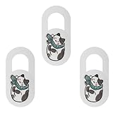 Chenxi Studio Kreative Tier-Webcam-Abdeckungen, Objektivschutz, geeignet für Privatsphäre, Schutz auf Handys, Tablets, Laptops, niedlicher Tier-Objektivdeckel