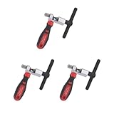 Timcryxient 3er-Set Fahrradketten-Splitter-Reparatur-Nietstift-Entferner