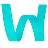 Strapazierfähiges Nylongewebe, Nylon-Gurtband mit Fischgrätenmuster, 38 mm breit, mehrfarbig, 5/10/20 Yards for Taschen, Rucksackgürtel(Light Blue,10 yard)