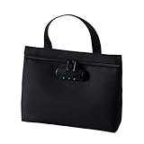 Generico Bargeldhalter mit Schloss, ergonomische Geldbörse für Bargeld mit dreistelligem Schloss – Reiseetui | zur Aufbewahrung von Schlüsseln, Schmuck, Reisepass, Dokumenten und Bankbüchern