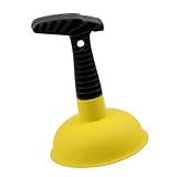Beavorty Kleiner Pümpel für Küche und Bad Handlicher Abflussreiniger mit T Griff Effektive Saugglocke zur Reinigung von Waschbecken und Wc Rohren