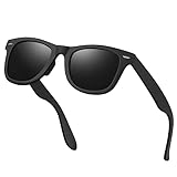 Opssaker Sonnenbrille Herren Polarisiert Eckig Sonnenbrillen Damen Retro UV400 Schutz für Autofahren Sunglasses Men Woman Designer
