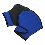 PENIKOKO Schwimmhandschuhe aus Nylon mit Verstellbarem Handgelenkriemen Schwimmtraining Handpaddel für Erwachsene Wasserfitness Bodyboarding und Schwimmschutz rutschfest Zufällige Farbe