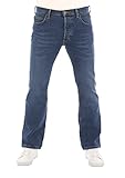 Lee Jeans Herren Stretch Bootcut Denver Jeanshose Hose Denim w34, Farbe: Aged Alva, Größe: 34W / 32L
