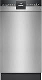 Siemens iQ300, Unterbau-Geschirrspüler, 45 cm, Gebürsteter Stahl, SR43ES24ME