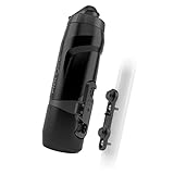 Fidlock Unisex – Erwachsene 09653 (zwart) Trinkflasche, Flasche Schwarz 800ml mit Bike Base, 800 ml EU